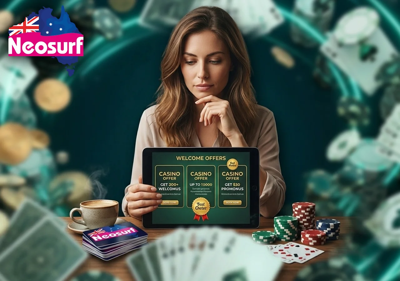 Step-by-step checklist highlighting safety indicators and provider reputations before using Neosurf digital vouchers.